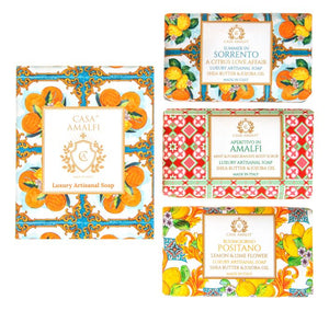 Casa Amalfi Maiolica 3-Soap Set: Sorrento