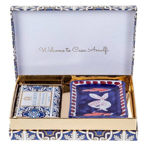 Casa Amalfi Blue Grotto Maiolica Single Gift Box