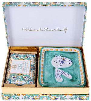 Casa Amalfi Acqua di Ischia Maiolica Soap Gift Set