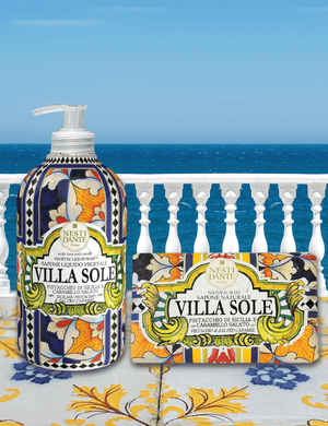 Nesti Dante Villa Sole Sicilian Pistachio & Salted Caramel Soaps