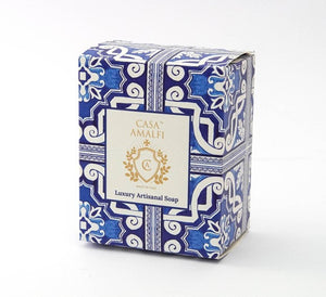 Casa Amalfi Maiolica 3-Soap Set: Blue