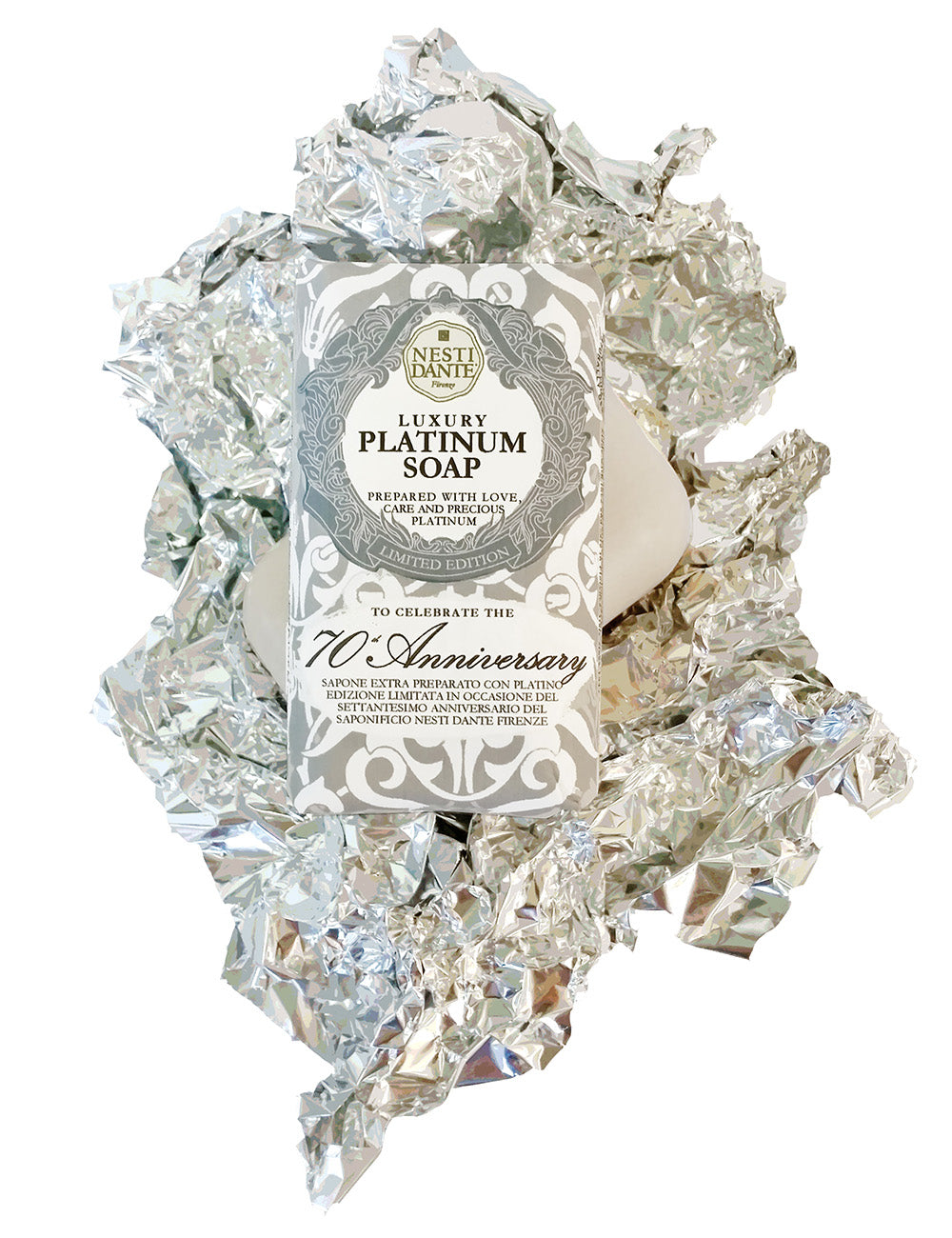 Italy's Platinum Luxury Bar Soap