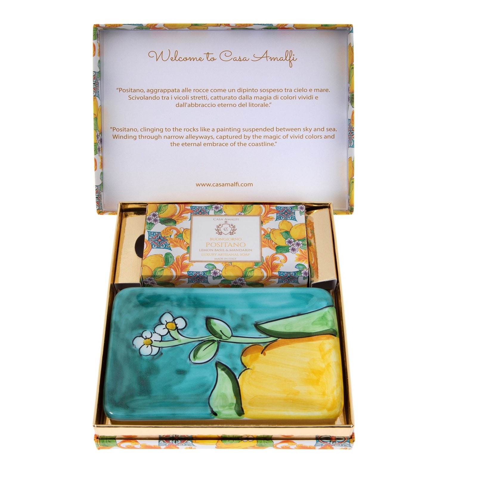 Casa Amalfi Buongiorno Positano Maiolica Single Gift Set