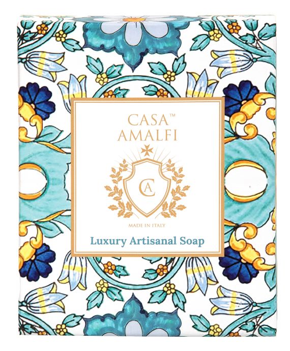 Casa Amalfi Maiolica 3-Soap Set: Green