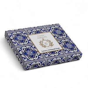 Casa Amalfi Blue Grotto Casette Soap Gift Set