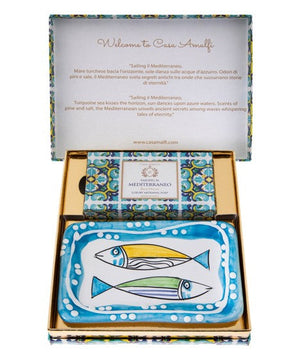 Casa Amalfi Sailing il Mediterraneo Pesciolini Soap Gift Set