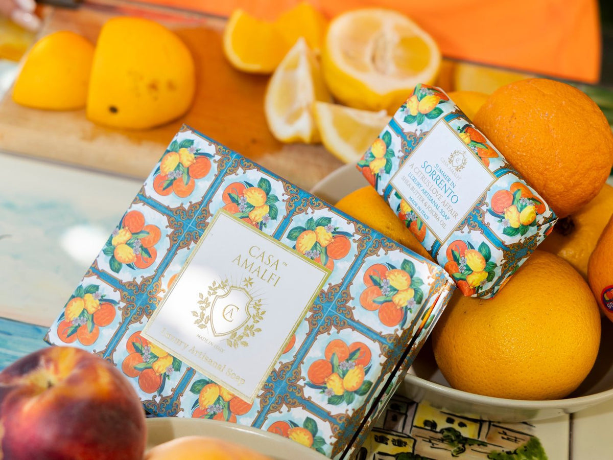 Italian Soap sets amalfi coast