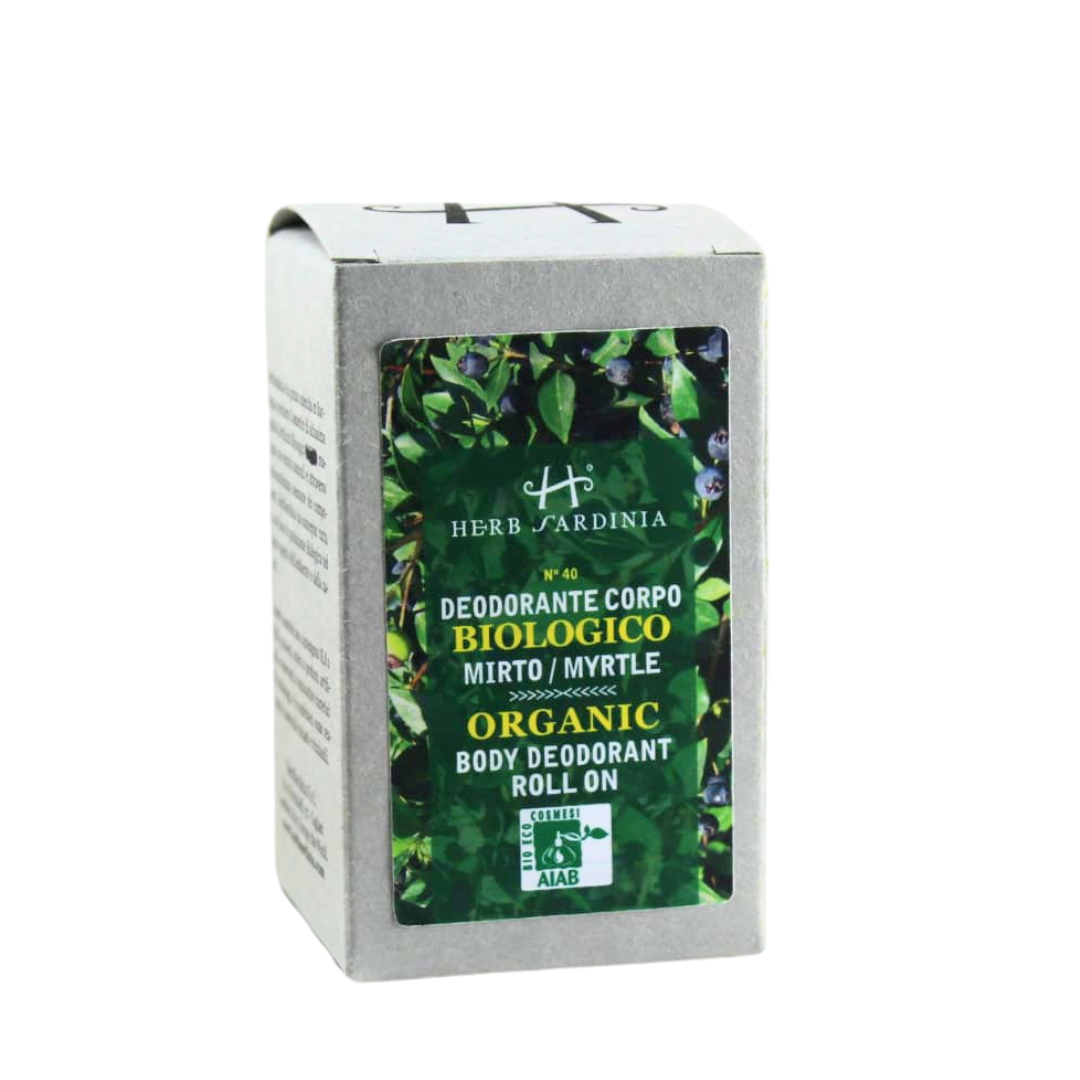 HerbSardinia Organic Myrtle Body Deodorant Roll-On 50 ml