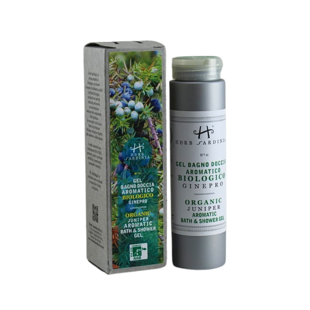 Herb Sardinia Certified Organic N°11 Juniper Bath & Shower Gel 200 ml