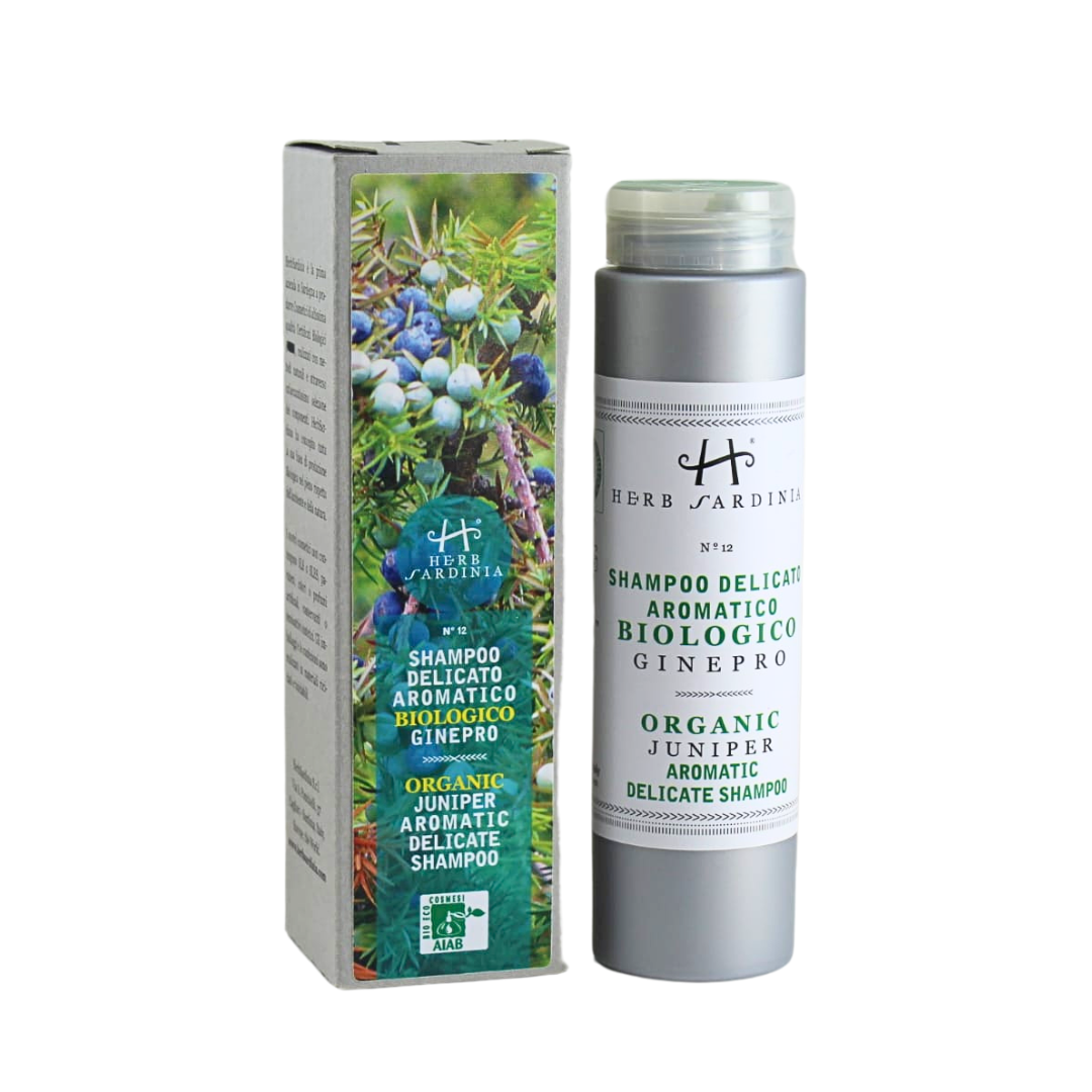 Herb Sardinia Organic Juniper Delicate Shampoo 200 ml - EMPORIO ITALIANO