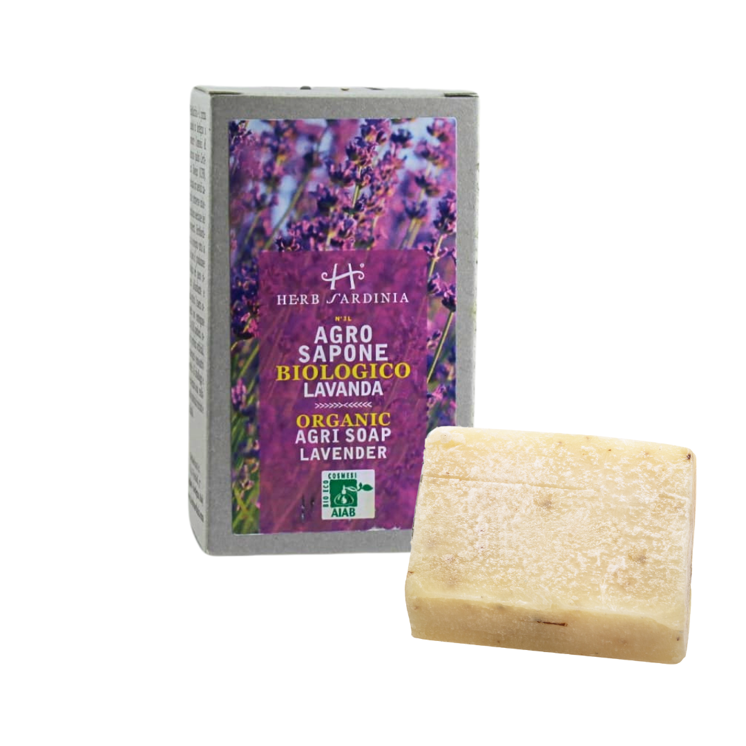 Herb Sardinia Organic Artisanal Agri-Soap Sardinian Lavender
