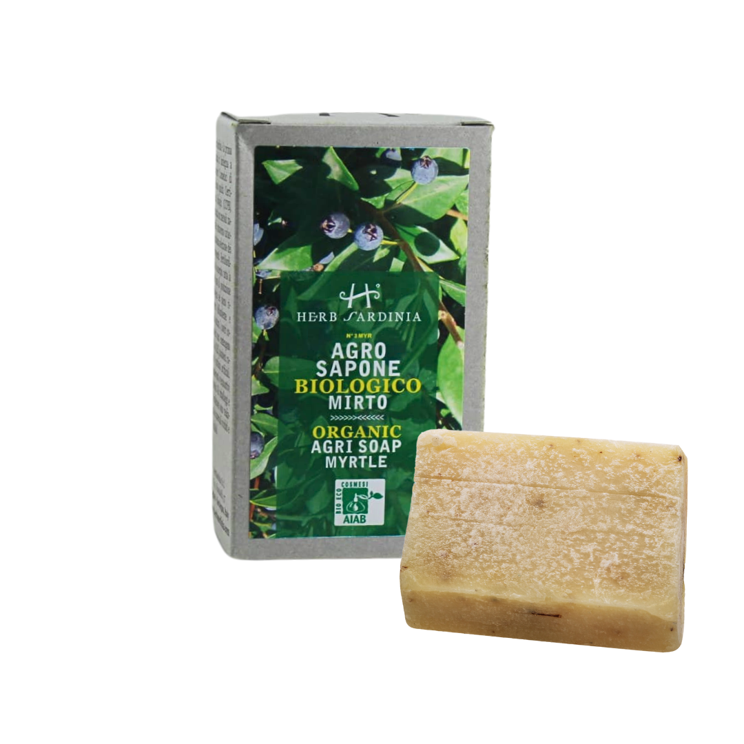 Herb Sardinia Organic Artisanal Agri-Soap Myrtle