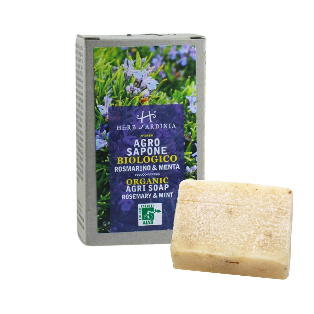 Herb Sardinia Organic Artisanal Agri-Soap Rosemary & Mint