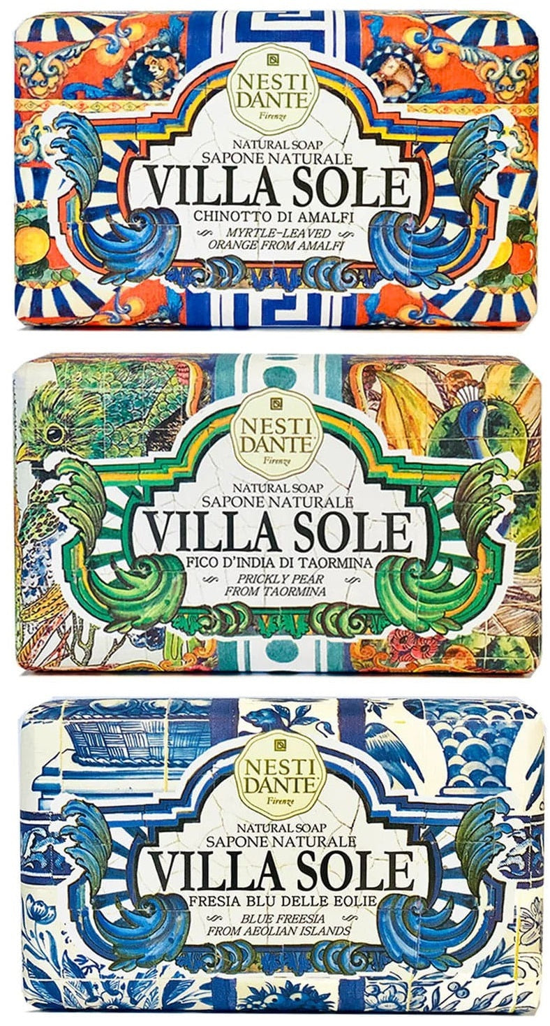 Nesti Dante Villa Sole 3-Pack Soap Collection