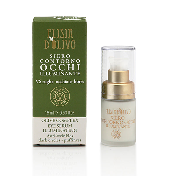 Erbario Toscano Olive Complex EYE Serum Anti-Wrinkles, Dark Circles, Puffiness 15 ml