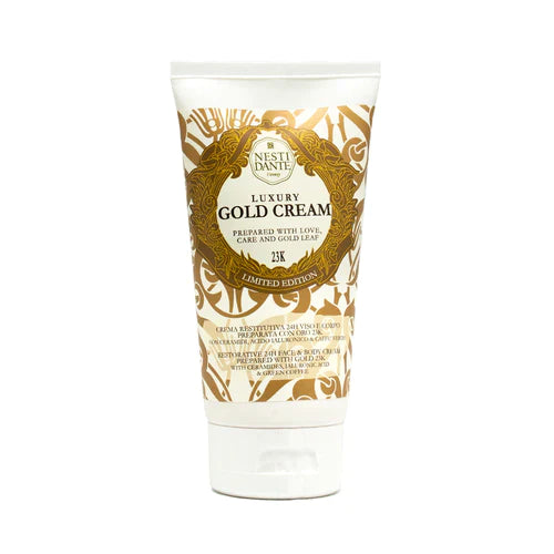 Luxury Gold Cream Nesti Dante Italy