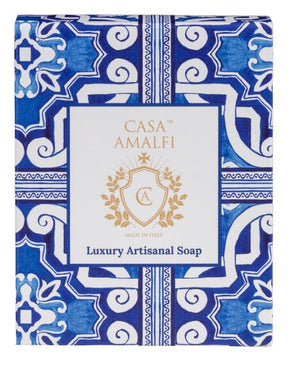 Casa Amalfi Maiolica 3-Soap Set: Blue